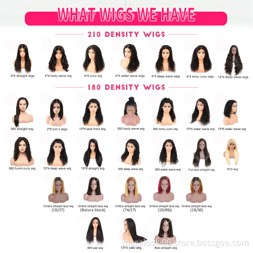 Virgin Aligned Cuticle Brazilian Human Hair Short Wavy Curly Bob Lace Front Frontal Wig